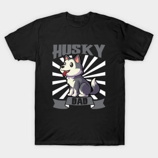 Husky Dad - Siberian Husky T-Shirt